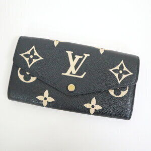 Louis Vuitton Portefeuille Wallet Sarah Bifold Long Monogram Empreinte